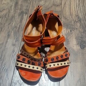 Made in Italy vintage comforble shoes. Wedges, Lav artigiana. Size 40 / 9.5
